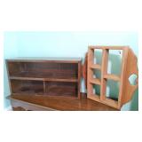 2 Wood Shelves