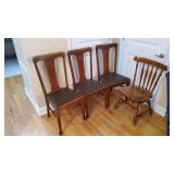 4 Dining Room Chairs