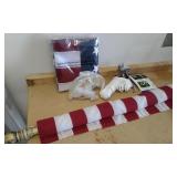 Flagpole Kit & Flags.