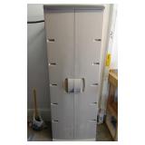 Rubbermade 2 Door Garage Cabinet.