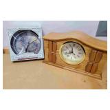 Musical Mantel Clock. & Christmas Wall