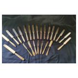 Antique Silver Plated Knives