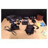 Misc Camera items. Kodak Auto 35, Minolta etc.