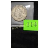 Silver 1879 Morgan Dollar