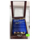 Silver Era Coin Sets-1960 to 1964 in locking case