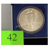 Silver 1986 American Eagle Dollar
