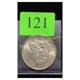 Silver 1886 Morgan Dollar