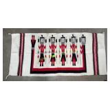 Yei wool rug 58x27