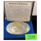 North American Hunting Club buckle