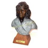 Bronze-Young Eagle-Zuni by Denny Hadley-11'tall
