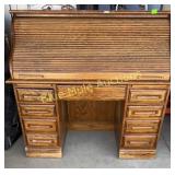 Oak Creek Roll top desk-48'tall,28'deep,53ï¿½across