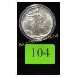 Silver 1987 Eagle Dollar