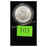 Silver 2002 Eagle Dollar