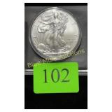 Silver 2014 Eagle Dollar