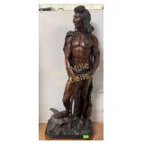 1989 Bronze The Winds of Autumn by Austin Barton-