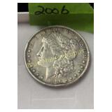 Silver 1880 Morgan Dollars