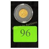 Gold 1857 Dollar Coin