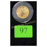 Gold 2015 Twenty Five Dollar Coin 1/2oz