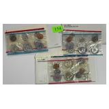 1962, 63, 64 coin sets