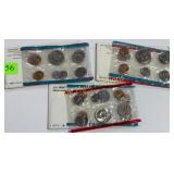 1970, 71, 72 coin sets