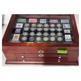 The Last U.S. Silver Dimes in locking case 1