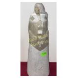 Rock carved figure by Johnson-19'tall