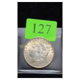 Silver 1884-O Morgan Dollar