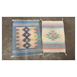 2 wool table mats-21x16 & 20x14 need cleaned