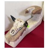 Rock carved sculpture No signature-