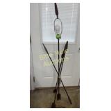 Iron arrow floor lamp-62'tall-No shade