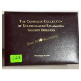 Collection Sacajawea, Golden dollars - 2000 to
