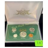 1967 coin set - no mint mark collection