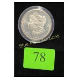 Silver 1878 CC Morgan Dollar