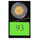 Gold 1908 2.50 Dollar Coin
