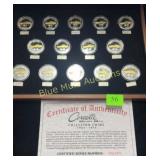 1963-1976 Corvette Sting Ray Collectors Coins