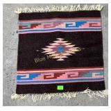 22x23 wool table mat
