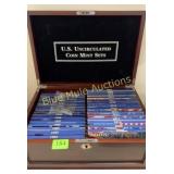U.S. Coin Mint Sets in locking case-missing 2022