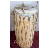 Tall drum w/pounder-28'tall