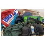 Fanny packs, NFL tailgate party rain pouches