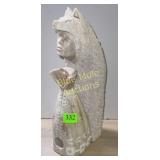 Rock carved figure  by FF (Franklin Foster)15'tall