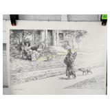 Black & White Charles Russell] -23x18