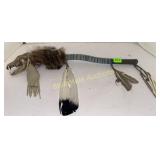 Contemporary spirit stick-24'long