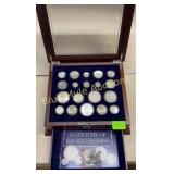 Century U.S. Silver Coins in locking case