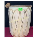 Drum w/pounder-16'tall