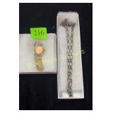 Geneva Watch & necklace missing clasp