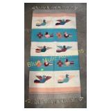 Wool rug 58x30