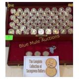 63 Sacagawea Dollars in locking case