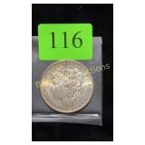 Silver 1882-S Morgan Dollar