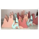 4 Southwest style wood decor-8'tall