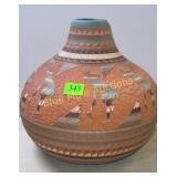 1992 Southwest style pottery by B.N.-14'tall